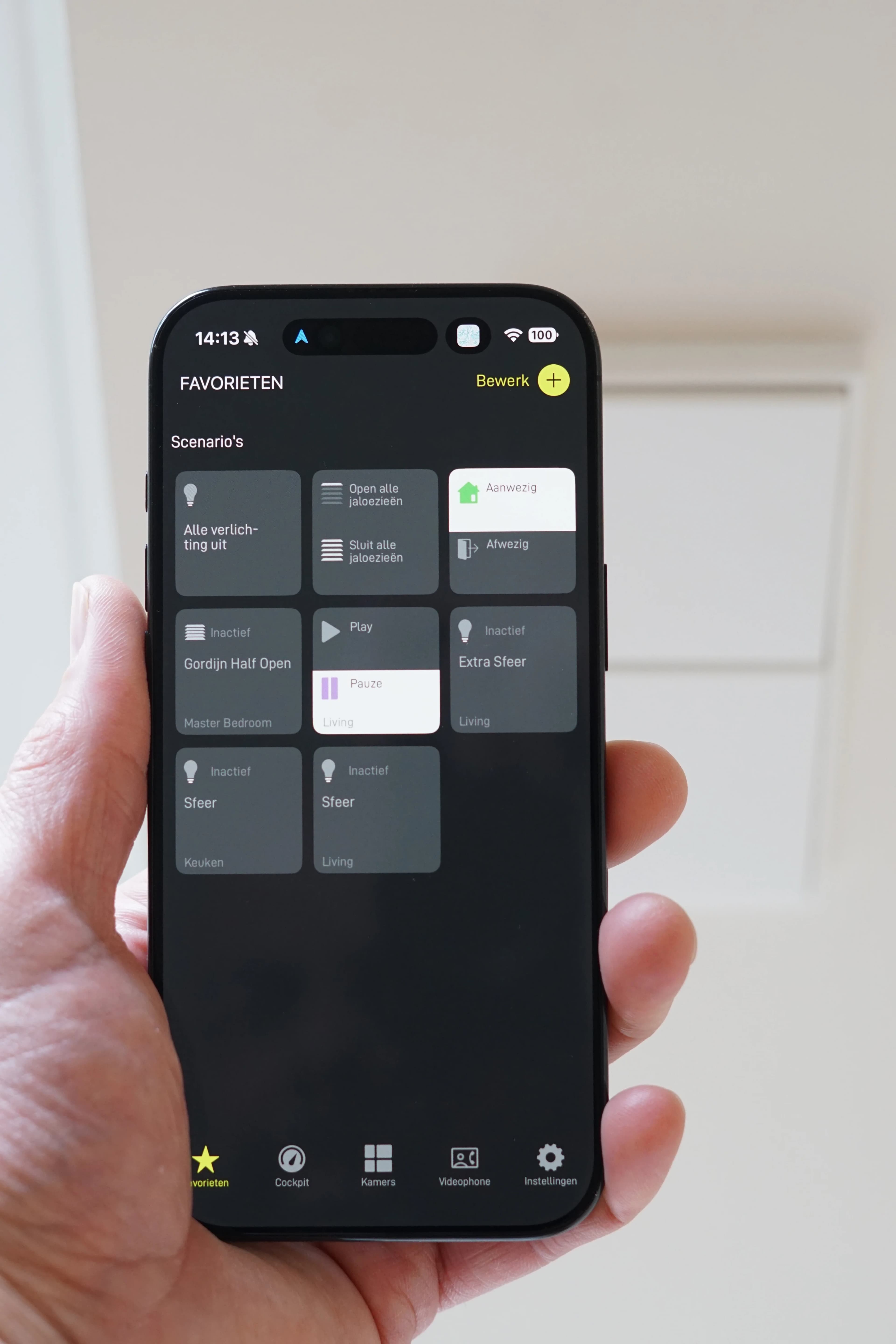 Digital Strom-domotica bedienen via een smartphone