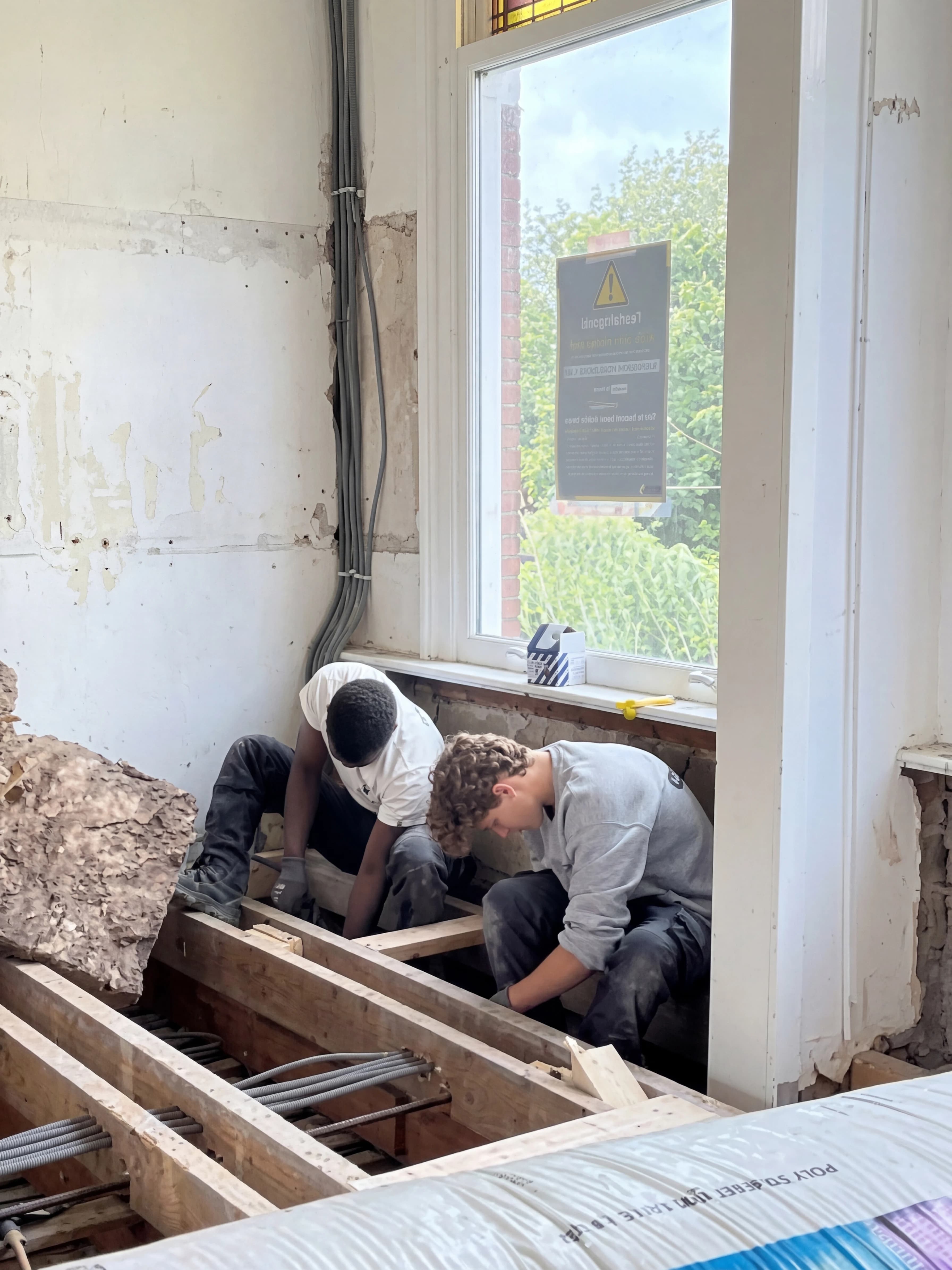 Vernieuwde elektrische installatie in een woning